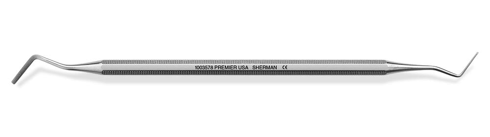 Premier Dental 1003578 Sherman Packer Smooth Cord Packing Instrument Octagonal Handle 3/16 Premier Dental 1003578 Sherman Packer Smooth Cord Packing Instrument Octagonal Handle 3/16